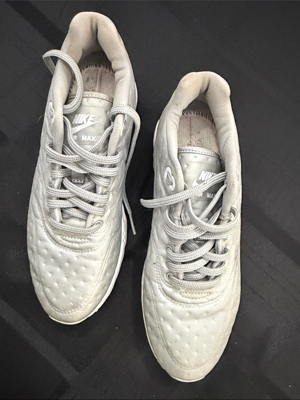 Nike Light Gray Air Max Sneakers